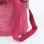 Prada Canapa Leather 2-Way Shoulder Bag Crossbody — view 2