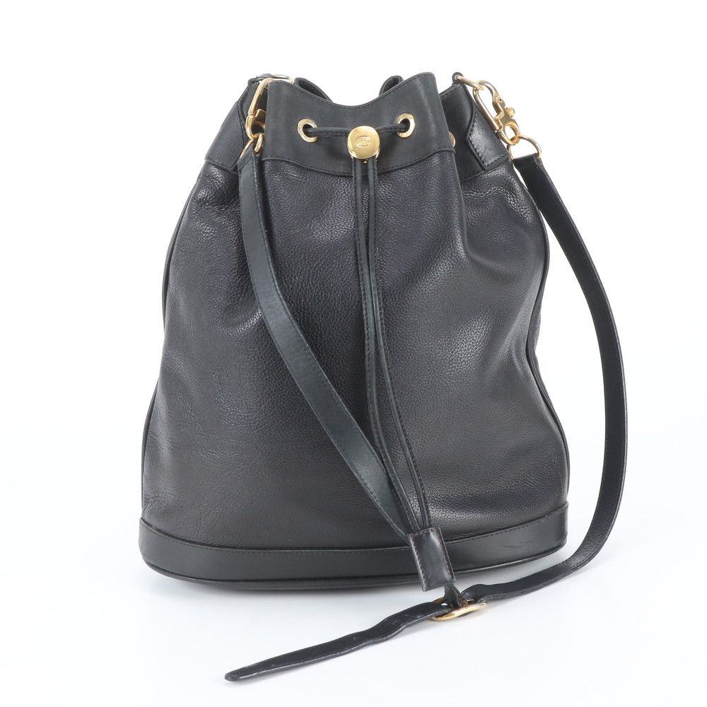 Gucci Vintage 001 090 Leather Shoulder Bag