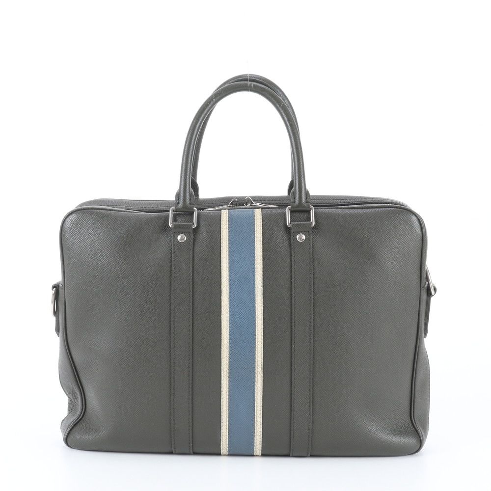 Louis Vuitton Taiga Porte Document Voyage Leather Business
