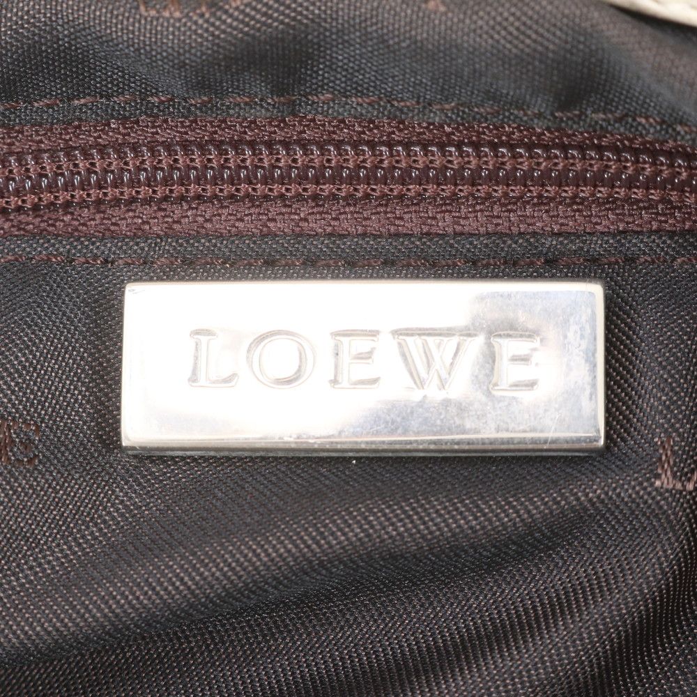 Loewe Nappa Leather Shoulder Bag Tote Handbag A4 — view 8