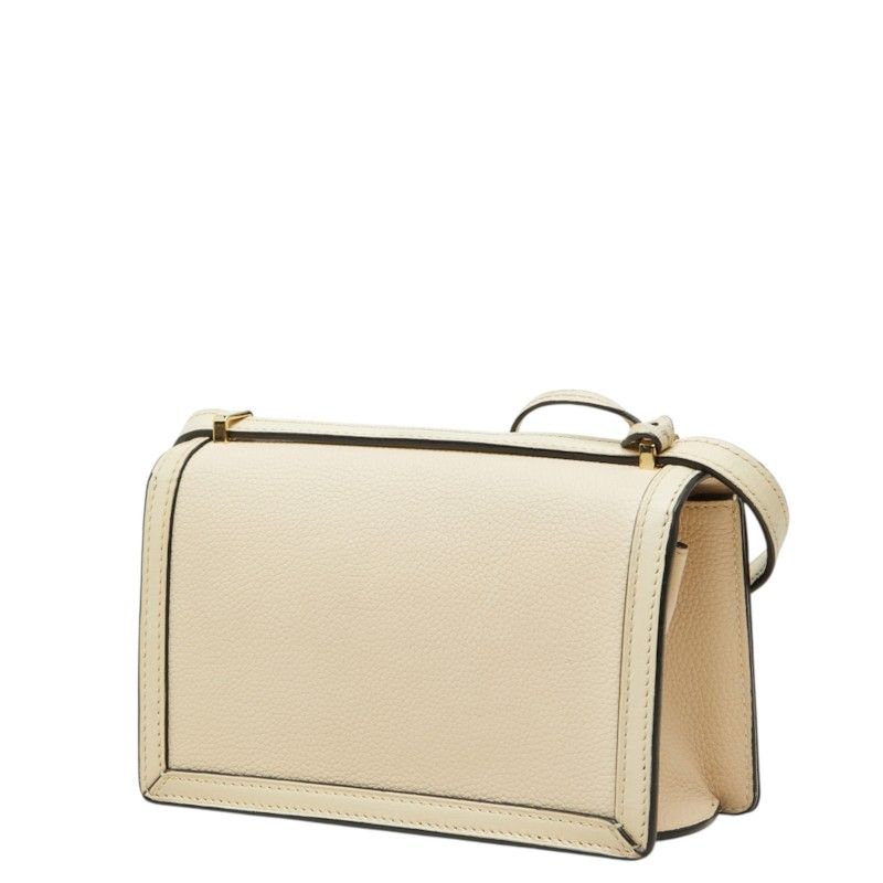 Loewe Barcelona Small Crossbody Shoulder Bag Ivory Leather — view 2