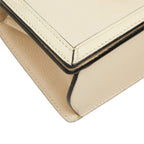 Loewe Barcelona Small Crossbody Shoulder Bag Ivory Leather — view 5