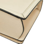 Loewe Barcelona Small Crossbody Shoulder Bag Ivory Leather — view 7