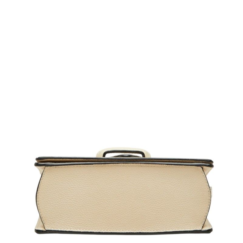 Loewe Barcelona Small Crossbody Shoulder Bag Ivory Leather — view 3