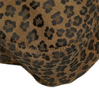 Fendi Leopard Print Tote Shoulder Bag 308 078 Brown Red Canvas Leather — view 4