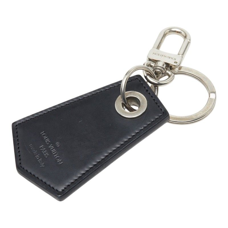Louis Vuitton Damier Graphite Key Holder Enchappe Key Ring Key Black Silver — view 2