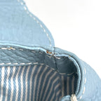 Celine Handbag Leather Light Blue — view 5