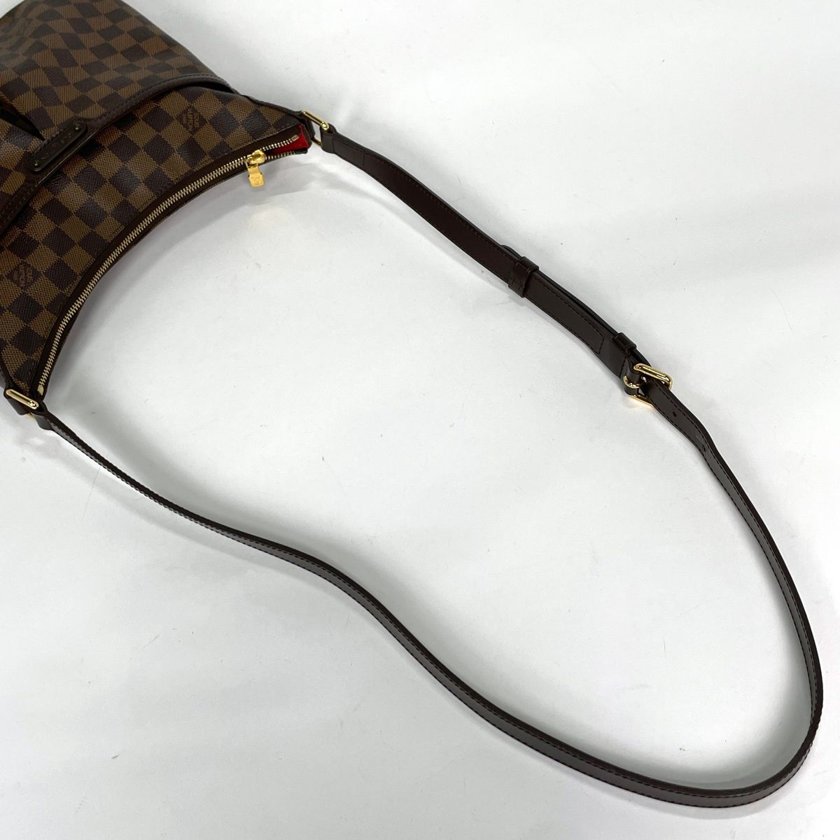 Louis Vuitton Bloomsbury PM Shoulder Bag Damier Brown — view 6