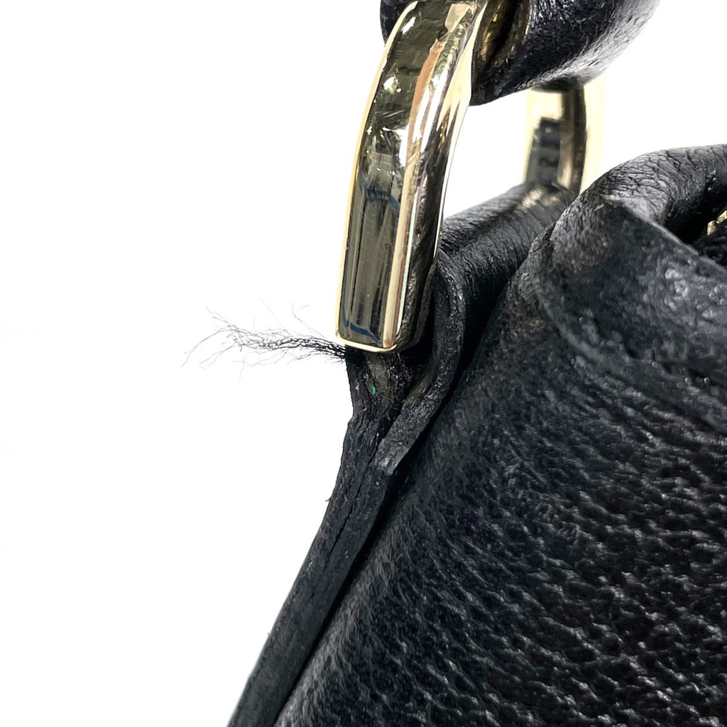 Gucci Shoulder Bag Abbey Leather Black — view 5