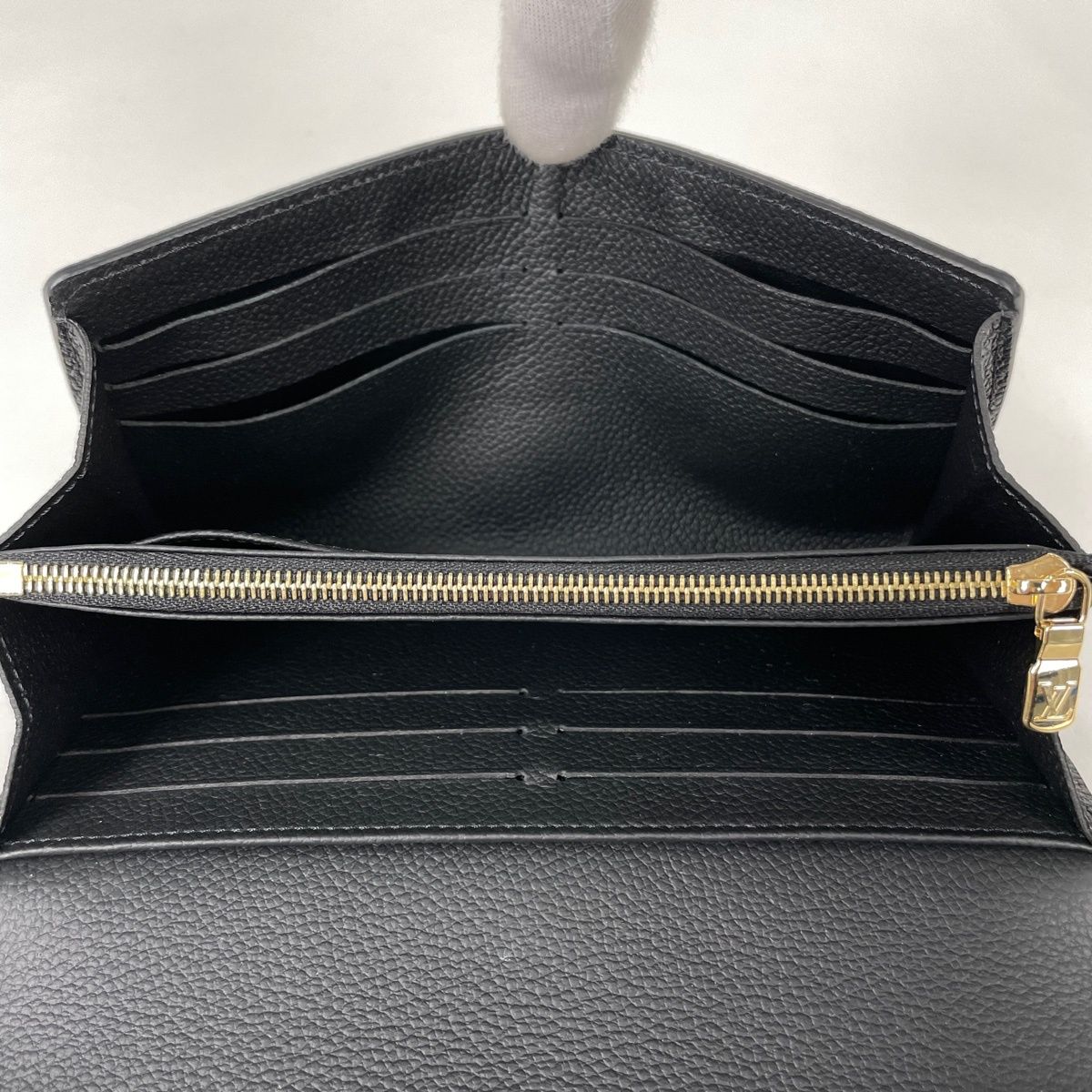 Louis Vuitton Portefeuille Sarah Metis Wallet Monogram Empreinte Noir — view 4