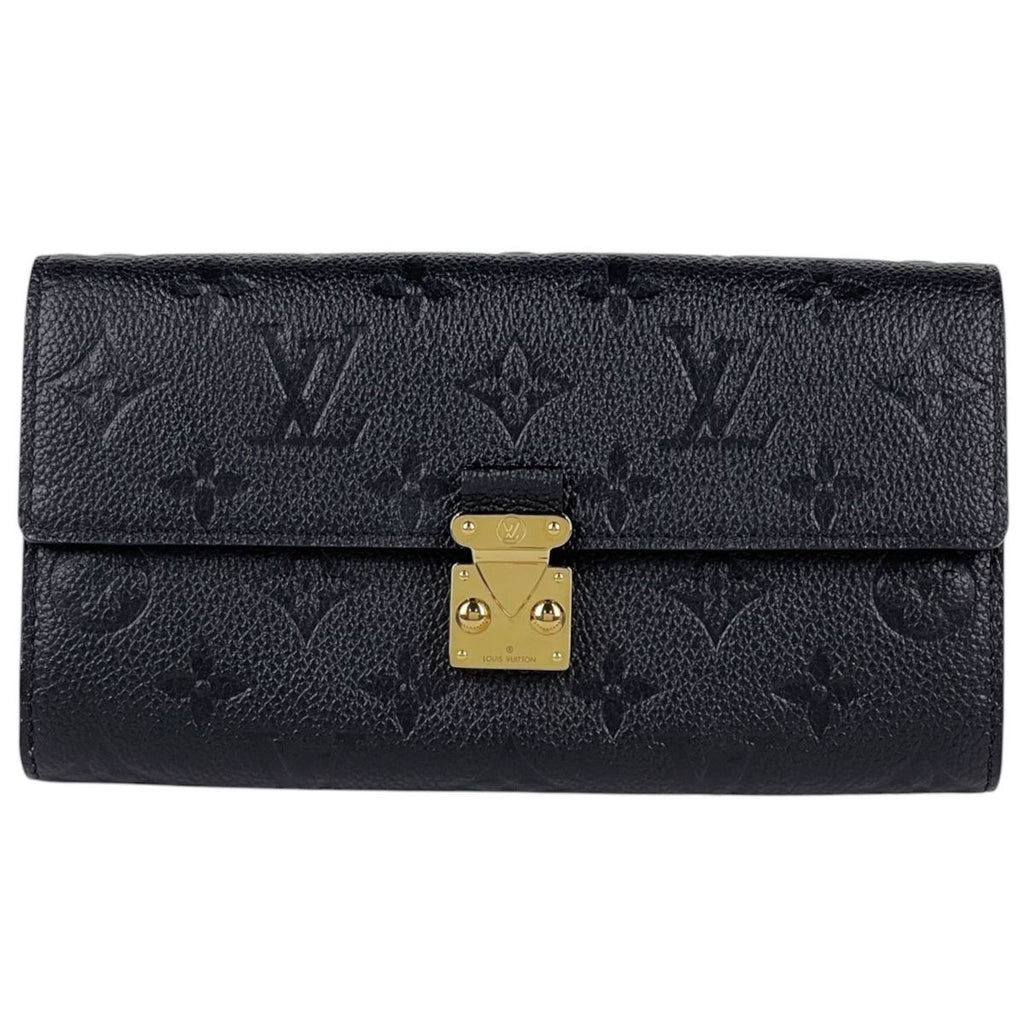 Louis Vuitton Portefeuille Sarah Metis Wallet Monogram Empreinte Noir