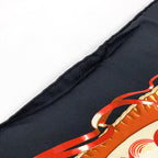 Hermes Carre 90 Au Dela Des Cinq Mers Scarf the Seas Silk Black Multicolor — view 4