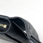 Louis Vuitton Portefeuille Clair Bifold Wallet Monogram Empreinte Noir — view 3