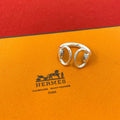 Hermes Vintage Nausicaa Ring 925 Sterling Silver
