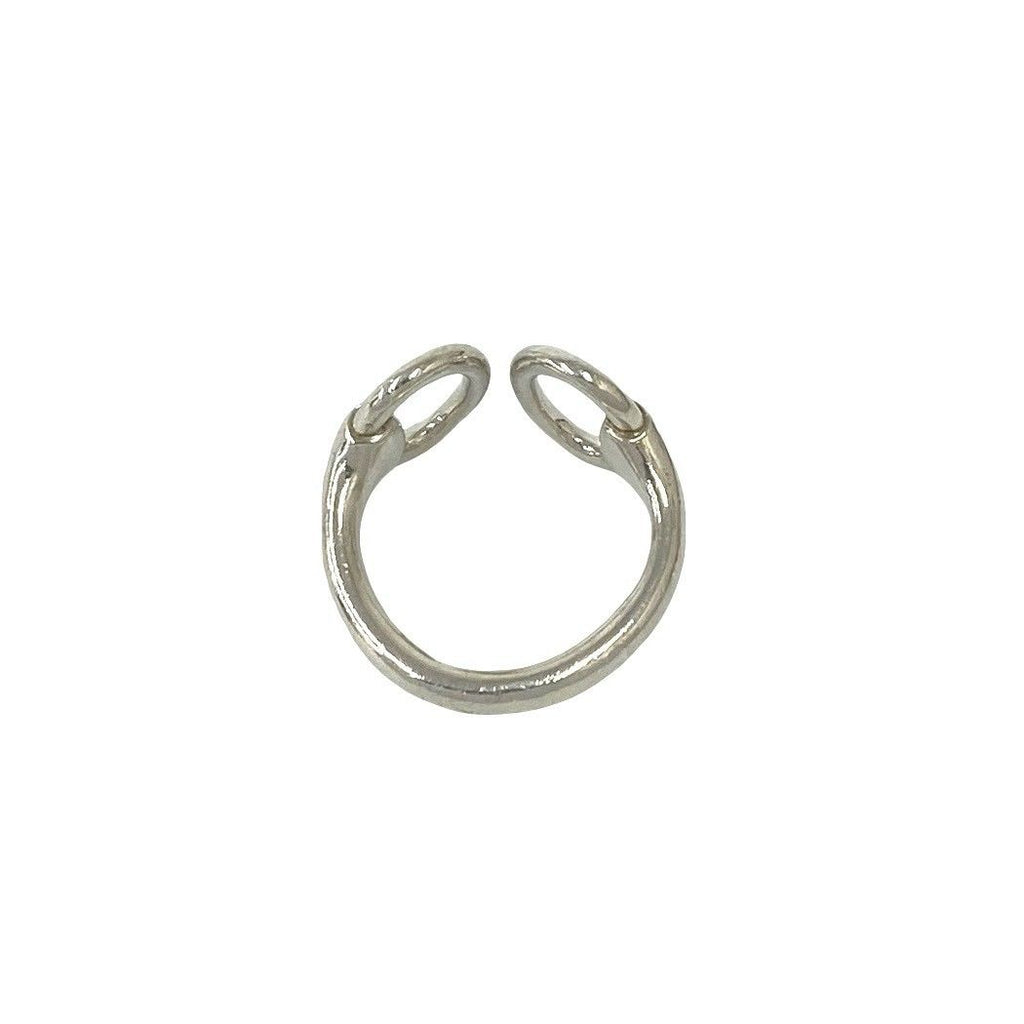 Hermes Vintage Nausicaa Ring 925 Sterling Silver — view 6