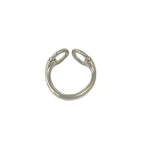 Hermes Vintage Nausicaa Ring 925 Sterling Silver — view 6