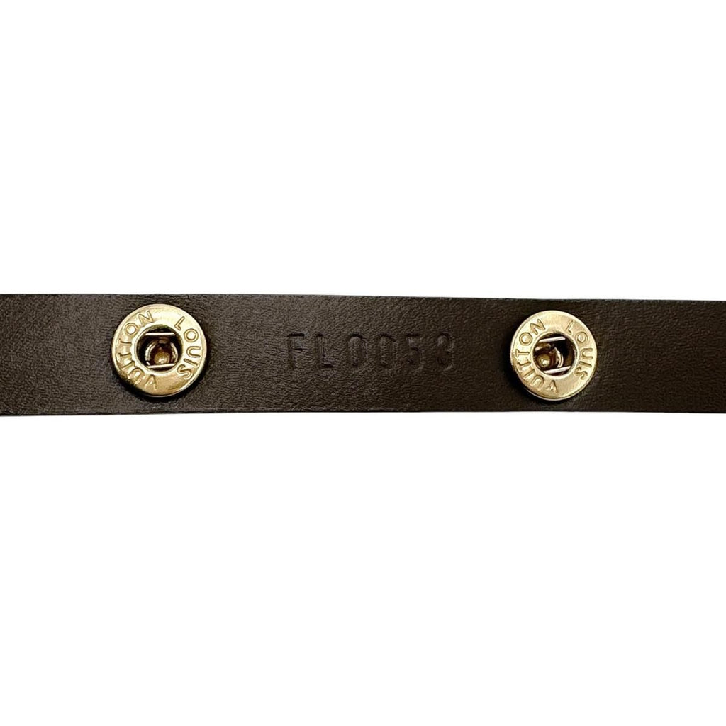 Louis Vuitton Damier Strap Button Type Shoulder Brown — view 5
