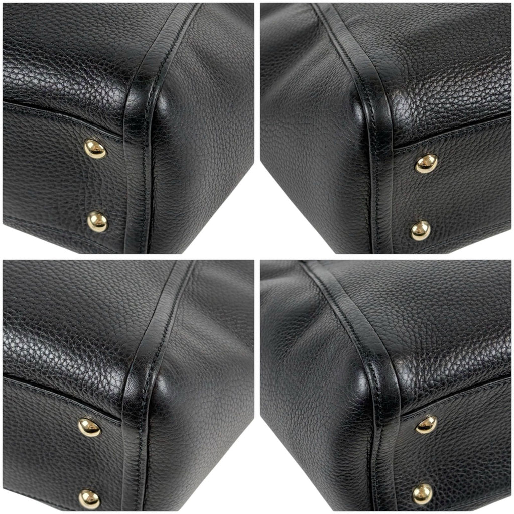 Gucci Soho Hand Tote Black Leather — view 5