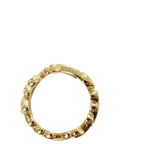 Louis Vuitton LV Script Ring S Gold — view 5