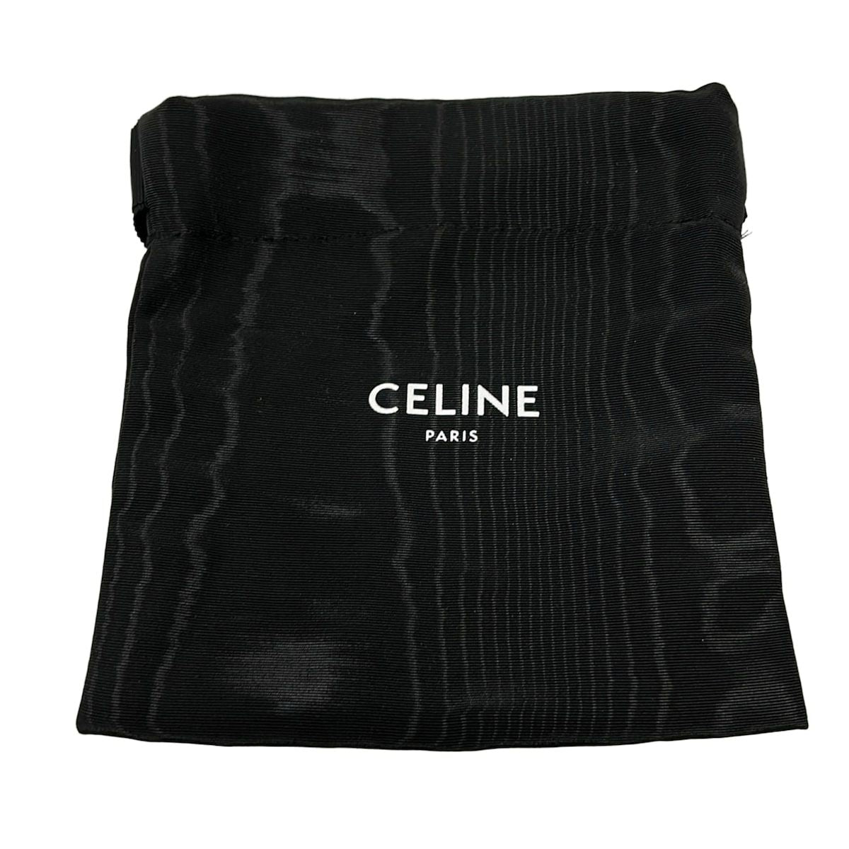 Celine Trifold Wallet Small Flap Triomphe Brown Leather — view 6