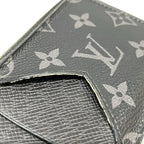 Louis Vuitton Coin Purse Monogram Eclipse Card Case Noir Leather Cowhide — view 7