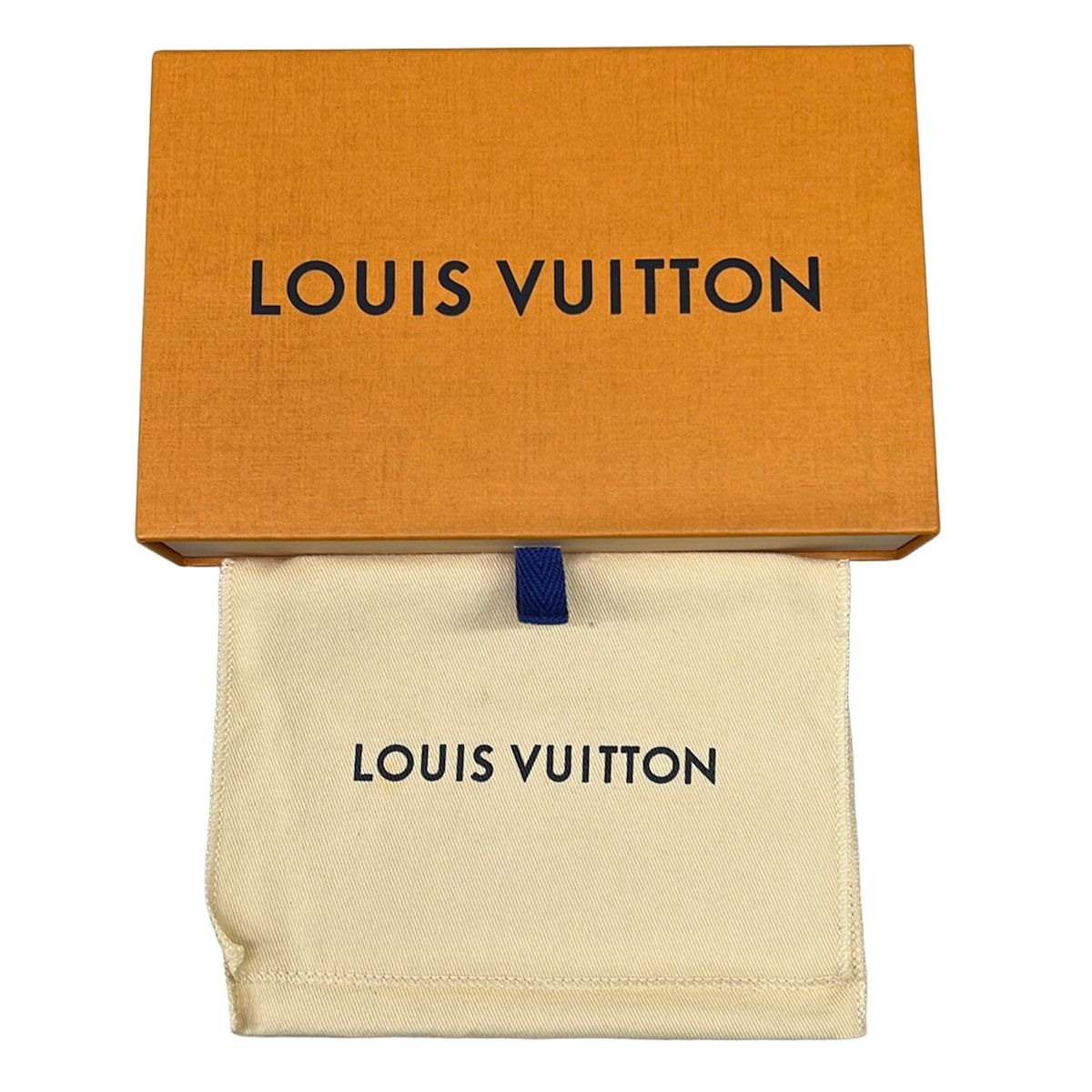 Louis Vuitton Coin Purse Monogram Eclipse Card Case Noir Leather Cowhide — view 5