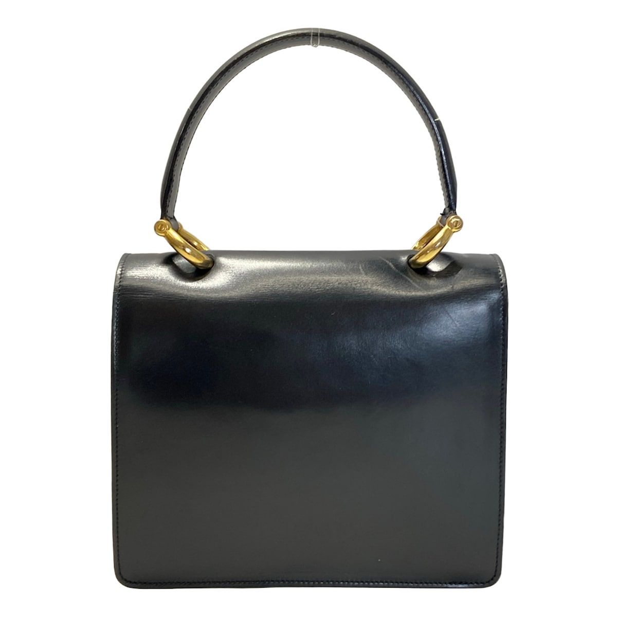 Celine Handbag Gancini Black Leather — view 3