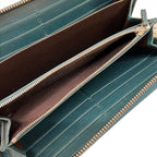 Gucci Wallet Bamboo Green Zip Around Leather — view 4