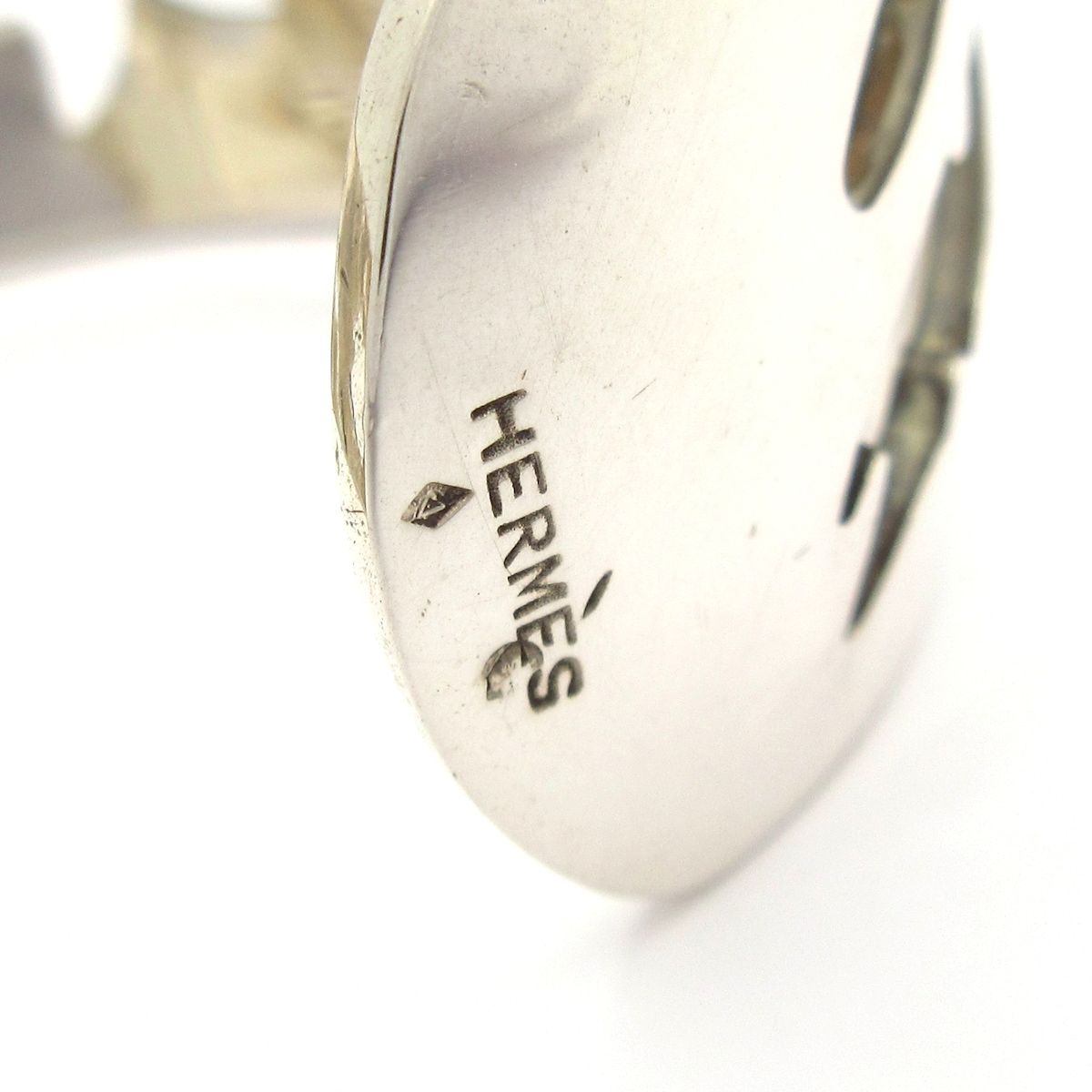 Hermes Bangle SM Silver Marine Life Bracelet — view 4