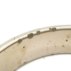 Hermes Bangle Clic H Silver Black Bracelet — view 5