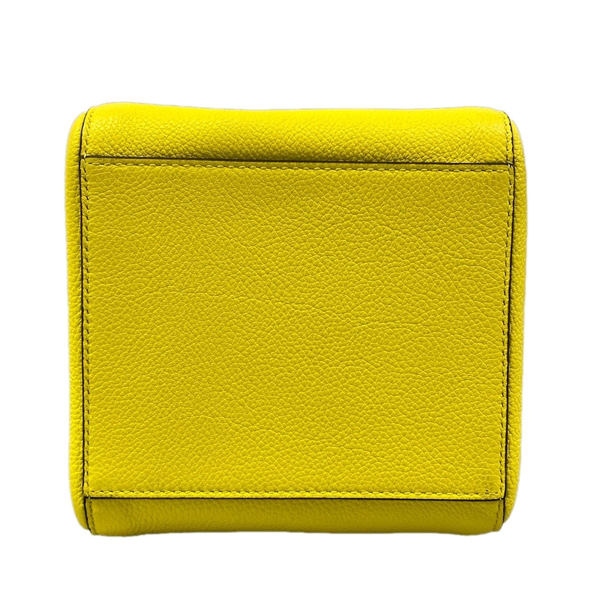 Fendi Shoulder Bag Origami Small Yellow Deformed Leather — view 5