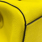 Fendi Shoulder Bag Origami Small Yellow Deformed Leather — view 6