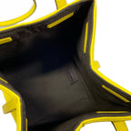 Fendi Shoulder Bag Origami Small Yellow Deformed Leather — view 7