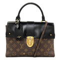 Louis Vuitton Flap Bag MM Handbag Monogram Canvas