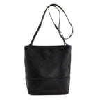 Bottega Veneta Logo Shoulder Bag Calfskin