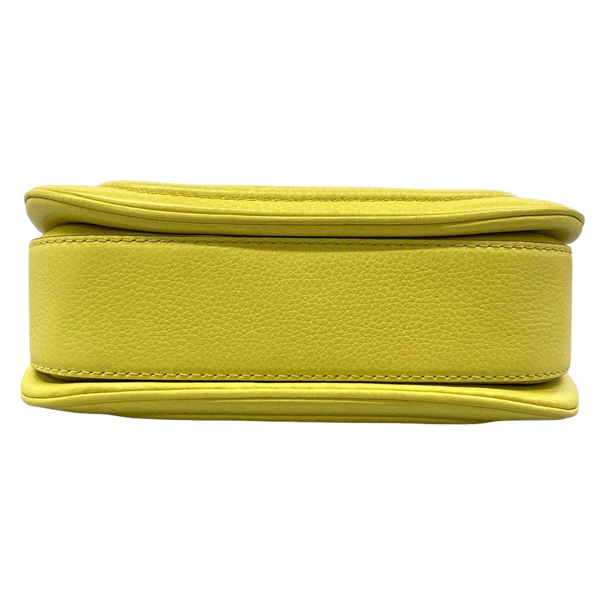 Gucci Handbag New Bamboo Yellow Nam Leather — view 5