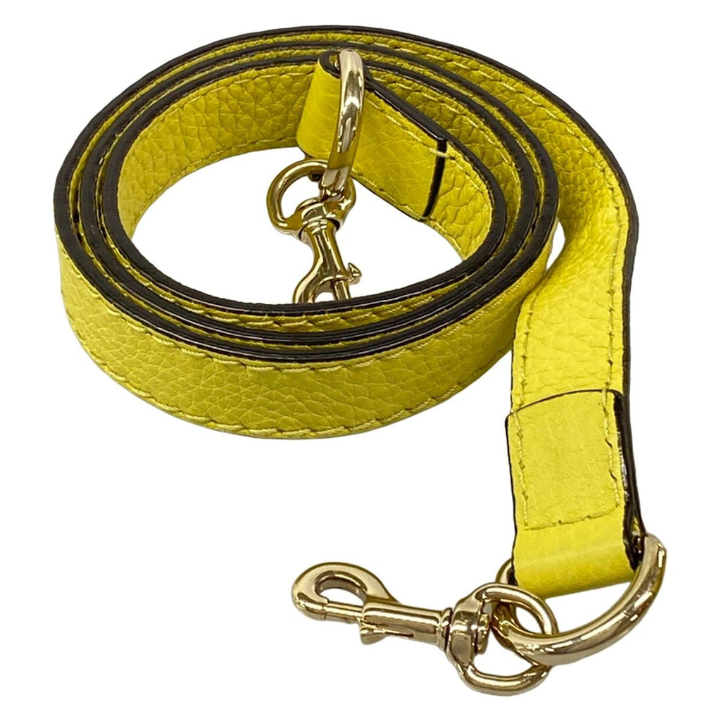 Gucci Handbag New Bamboo Yellow Nam Leather — view 8