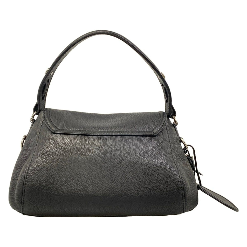 Gucci Handbag Horsebit Black Leather — view 3