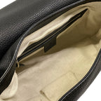 Gucci Handbag Horsebit Black Leather — view 7