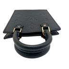 Louis Vuitton Petite Sac Plat Monogram Empreinte Noir 2-Way Bag — view 6