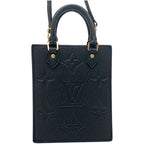 Louis Vuitton Petite Sac Plat Monogram Empreinte Noir 2-Way Bag — view 2