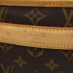 Louis Vuitton Monogram Sac Chien 50 Boston Bag Canvas Leather Brown — view 7