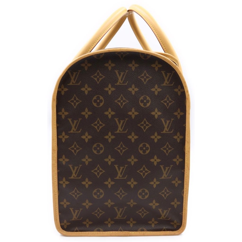 Louis Vuitton Monogram Sac Chien 50 Boston Bag Canvas Leather Brown — view 3