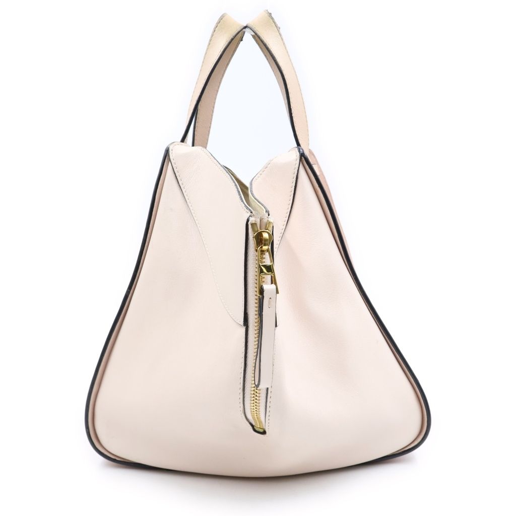 Loewe Hammock Small 2-Way Shoulder Bag Pink Leather Gold — view 3