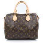 Louis Vuitton Monogram Speedy Bandouliere 25 Brown Shoulder Bag — view 2