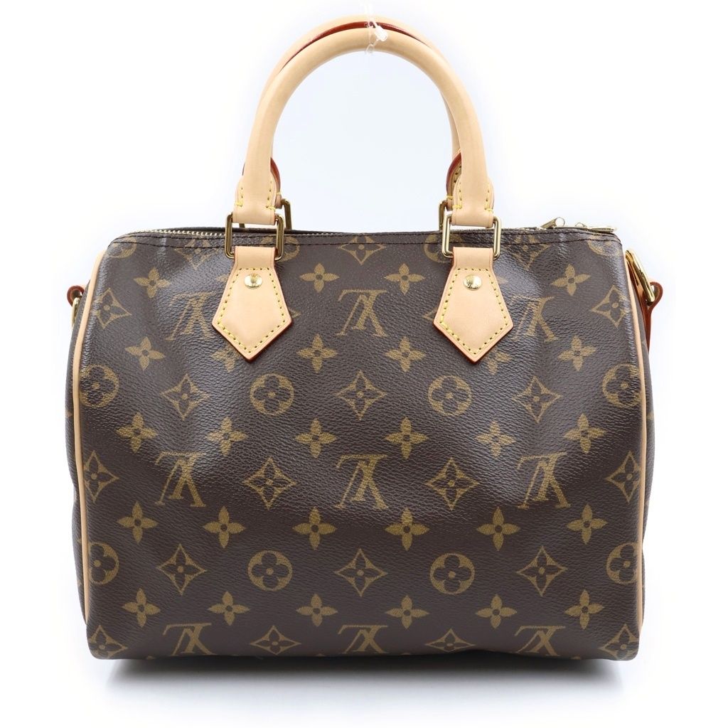 Louis Vuitton Monogram Speedy Bandouliere 25 Brown Shoulder Bag — view 2