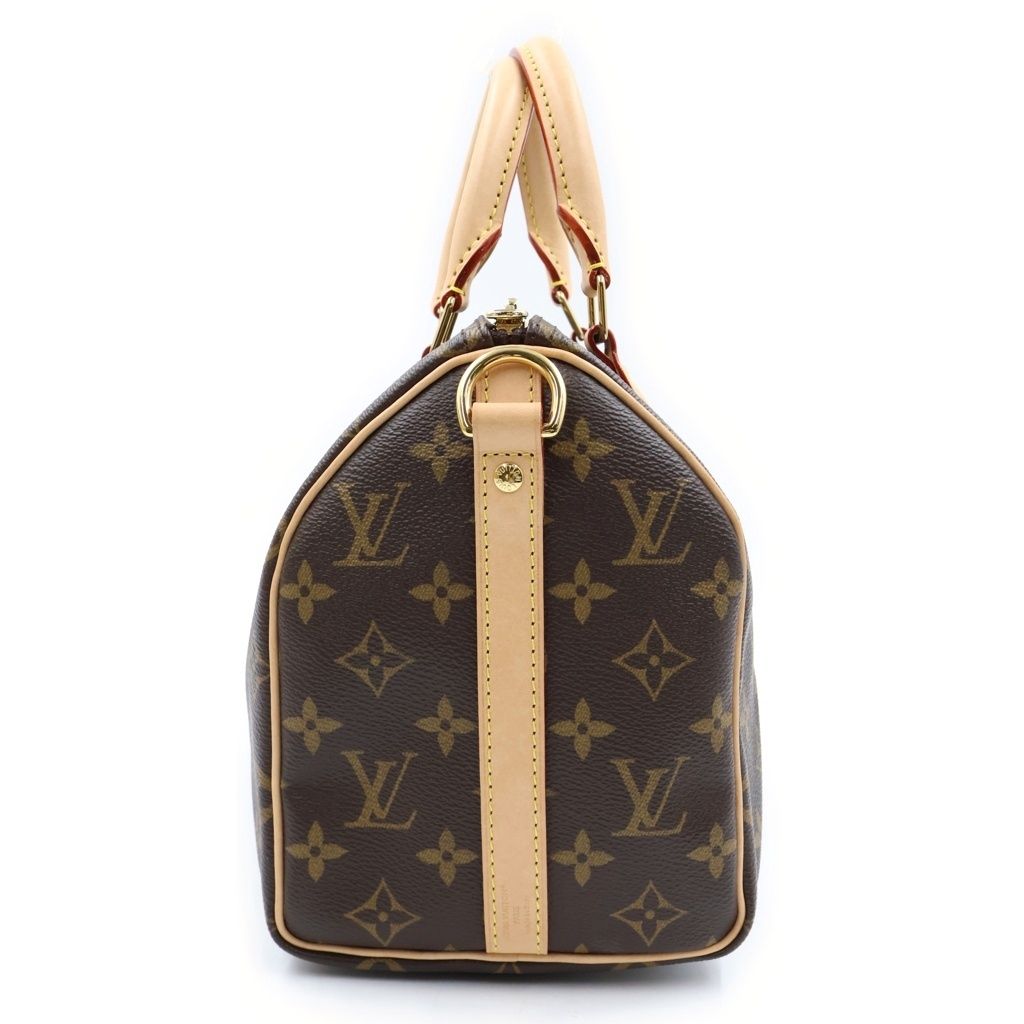 Louis Vuitton Monogram Speedy Bandouliere 25 Brown Shoulder Bag — view 3