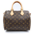 Louis Vuitton Monogram Speedy Bandouliere 25 Brown Shoulder Bag