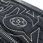 Louis Vuitton Dopkit Snow Clutch Black Nylon — view 8