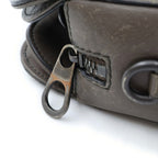 Bottega Veneta Intrecciato Leather Briefcase Business Gray — view 6
